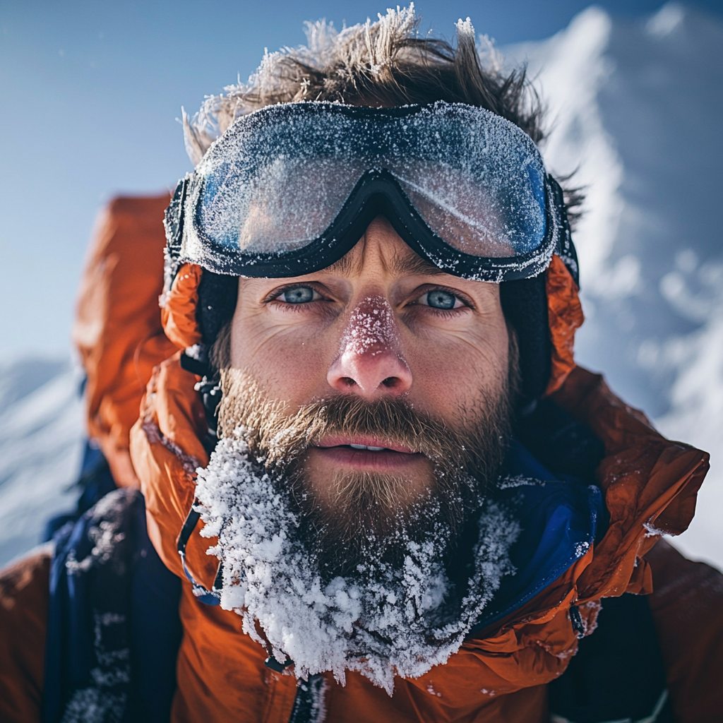 Stephan am Mount Everest